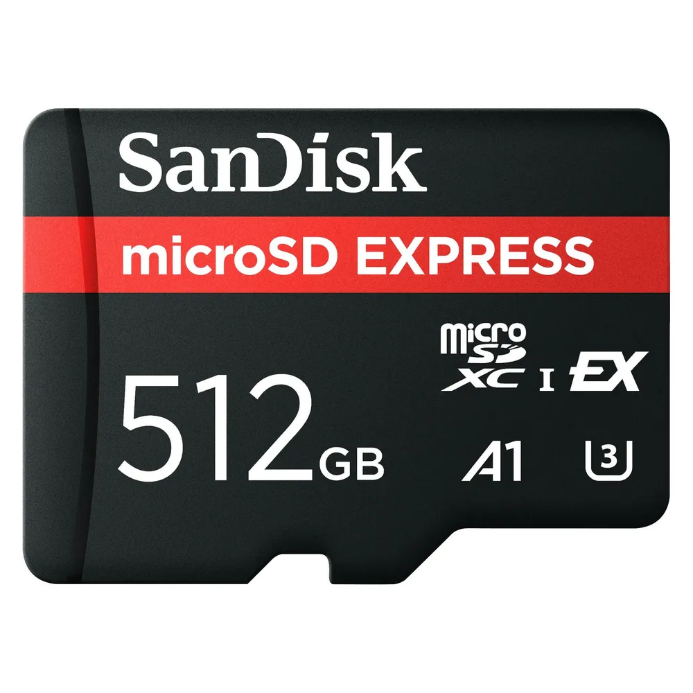 SanDisk microSD Express Card 512GB 650 MB/s
