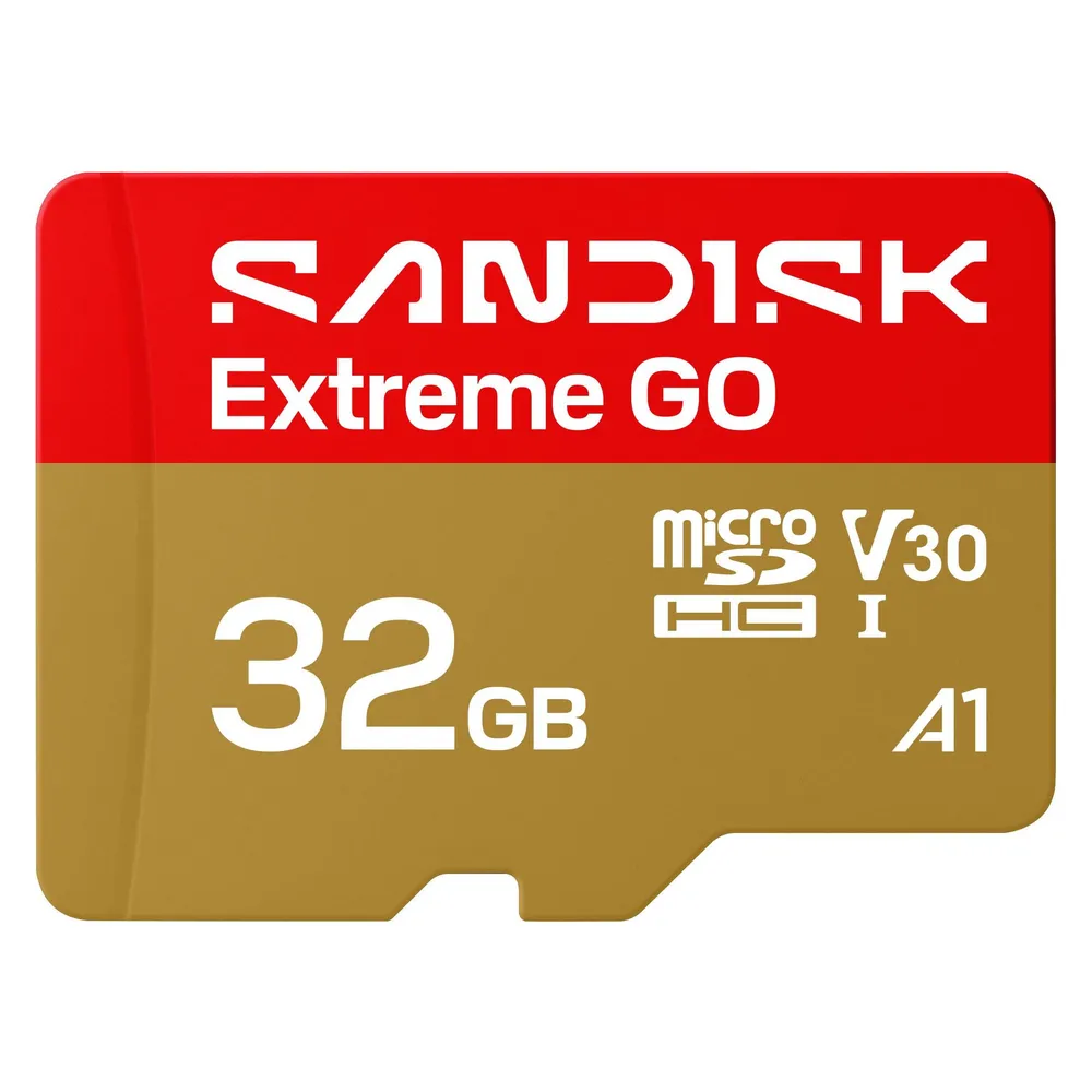 Sandisk Extreme Go (32 GB, microSDHC, U3, UHS-I)