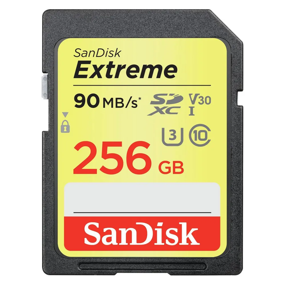 SDXC Extreme 256GB