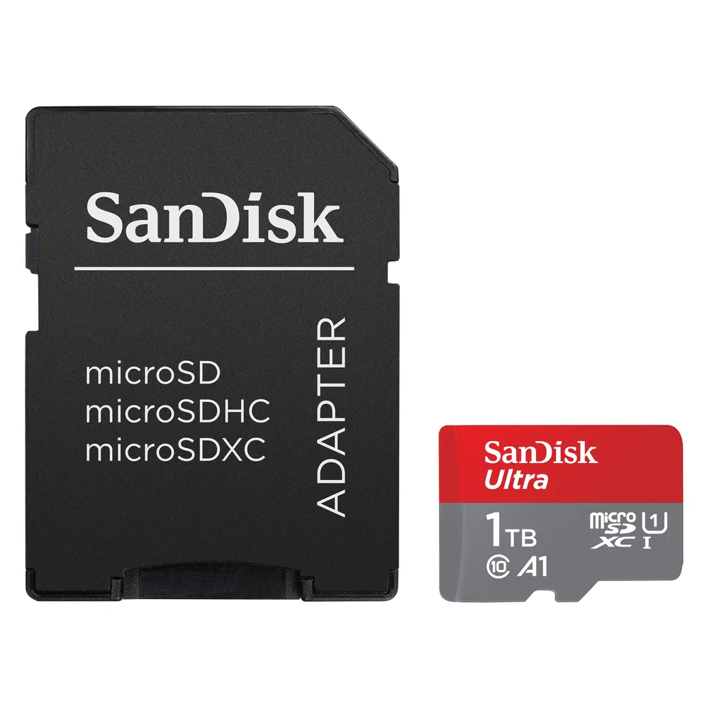 Ultra 1TB Mobile + SD Adapter 150MB/s A1 Class 10 UHS-I (00215425) micro SDXC Speicherkarte