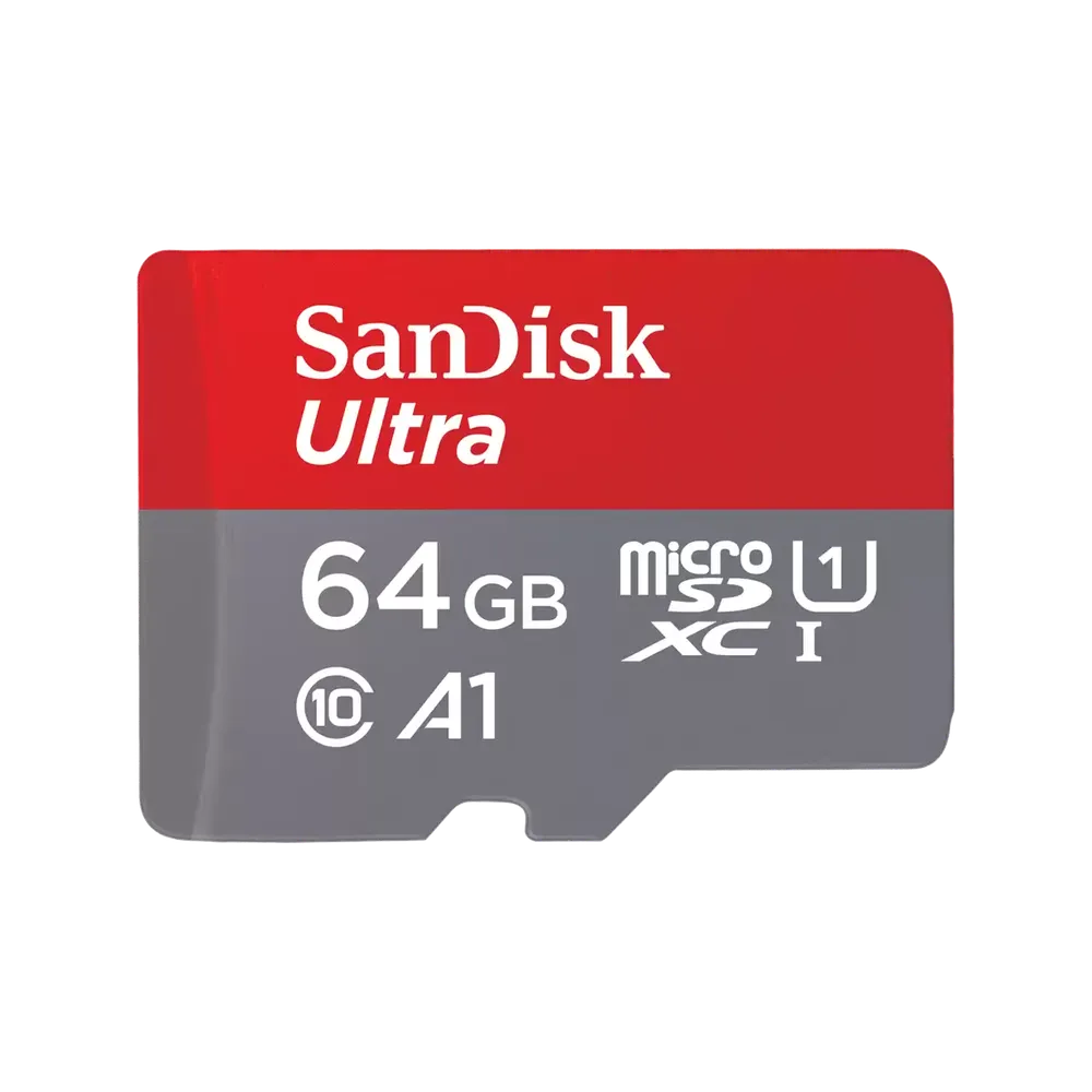 Ultra 64GB + SD Adapter 140MB/s A1 Class 10 UHS-I (00215426) micro SDXC Speicherkarte