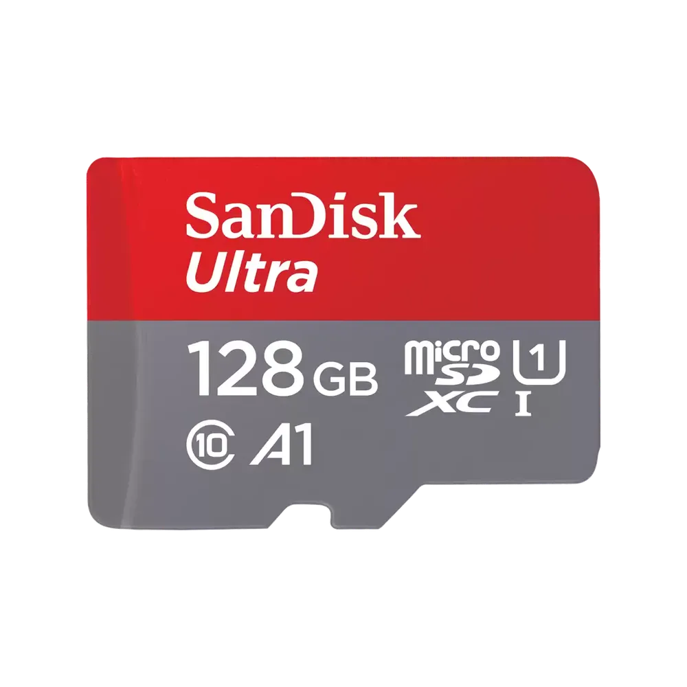 Ultra microSDXC 128GB + SD Adapter 140MB/s A1 Class 10 UHS-I (00215427)