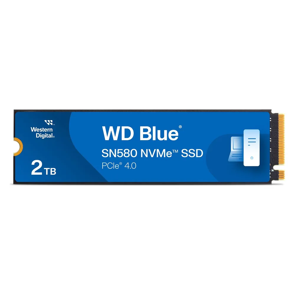 Western Digital Blue SN580 M.2 2 TB PCI Express 4.0 TLC NVMe