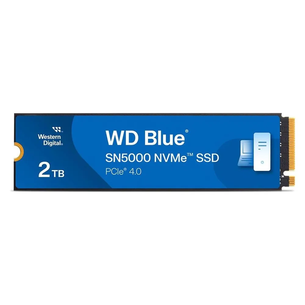 WD Blue SN5000 2 TB M.2 PCIe 4.0 NVMe Gen4 SSD