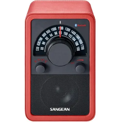 Radio Sangean WR-15BT Bluetooth 10W Rot AM FM MW