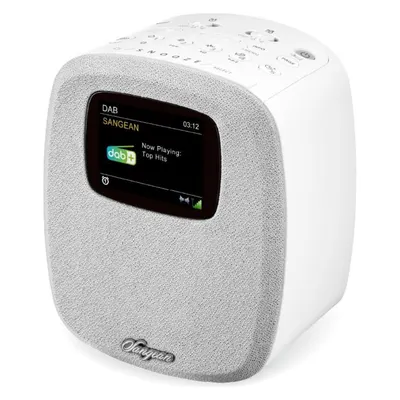 Personalradio Sangean DCR-83 DAB+ FM 2W LCD Weiß