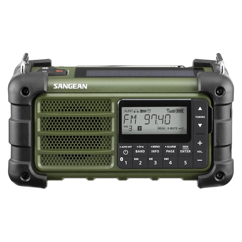 Tragbares Radio Sangean MMR-99 Digital AM/FM Bluetooth 5.0 USB-C IP55
