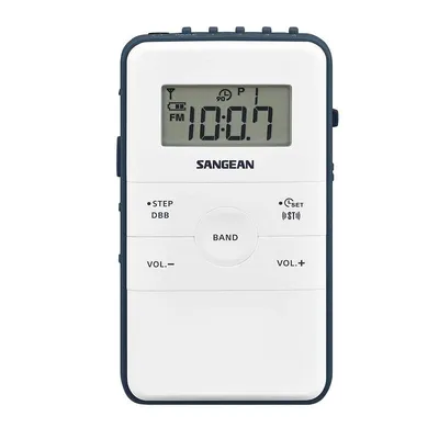 Sangean Pocket 140 Tragbares Radio weiß