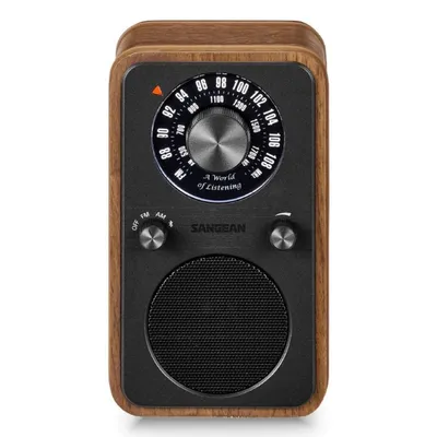 Radio SANGEAN WR-9 Portabel Analoge AM/FM 8W Nuss
