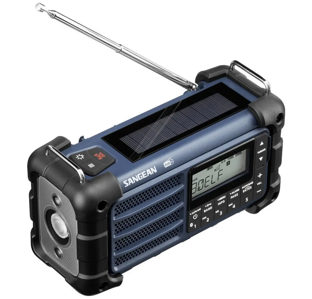 Sangean Sangean MMR-99 DAB+ Blue Outdoorradio DAB+, DAB, UKW Notfallradio, Blu Radio