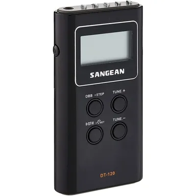 Sangean DT-120 Tragbares Radio, schwarz