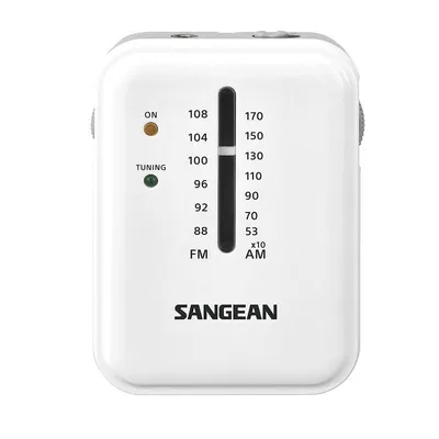 Sangean SR-32 W Tragbares Radio, weiß