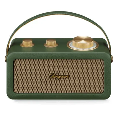 Tragbarer Sangean Ra-101 Retro-Lautsprecher mit Forest Gold-Radio