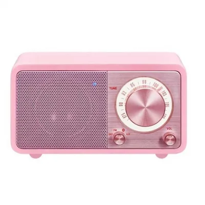 Sangean WR-7 Tragbares Bluetooth-Radio, Rosa