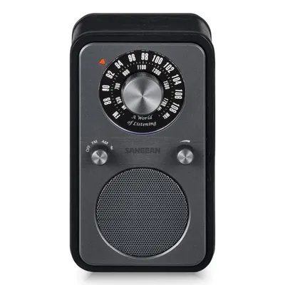 Sangean WR-9 Personalradio AM/FM Bluetooth 5.2 8W Midnight Oak