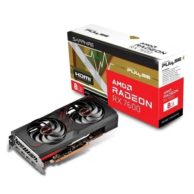 Grafikkarte Sapphire Pulse Radeon RX 7600 Gaming 8GB GDDR6