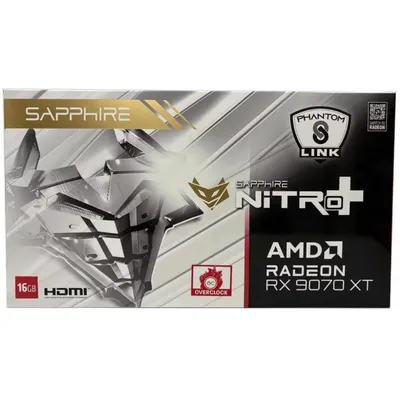 Grafikkarte Sapphire Radeon RX 9070 XT Nitro+ Gaming OC 16GB GDDR6 RDNA 4