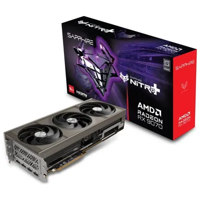 SAPPHIRE NITRO+ AMD RADEON™ RX 9070 GAMING OC 16 GB DUAL HDMI / DUAL DP
