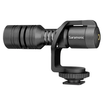 Saramonic Vmic Mini TRS Kondensatormikrofon für DLSR-Kameras