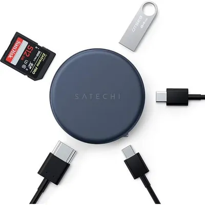 USB-C Hub OntheGo 5 Ports Blau HDMI 4K 60W