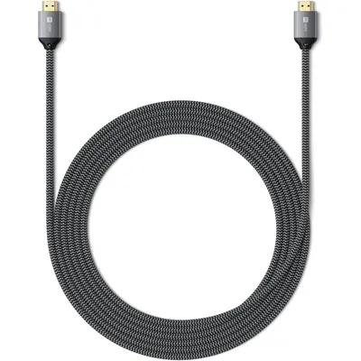 Satechi 8K ULTRA HD HDMI 2.1 Kabel, 2m, Schwarz, Schwarz, 2m