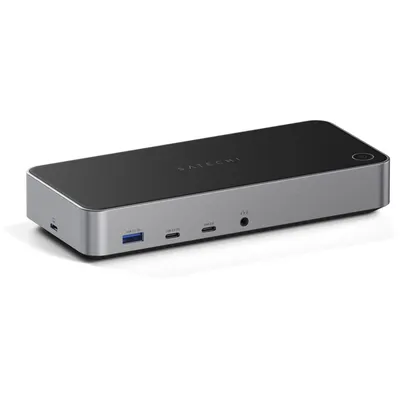 Satechi Triple 4K Display Docking Station, Space Grau