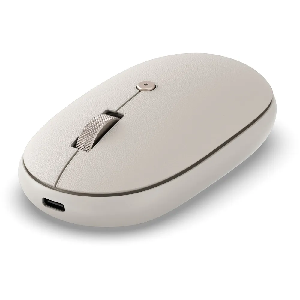 Satechi OntheGo Wireless Maus, Sand, Bluetooth