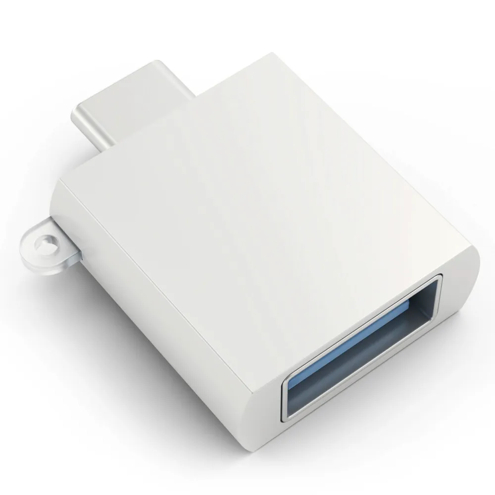 Satechi USB-C auf USB-A Adapter, Silber