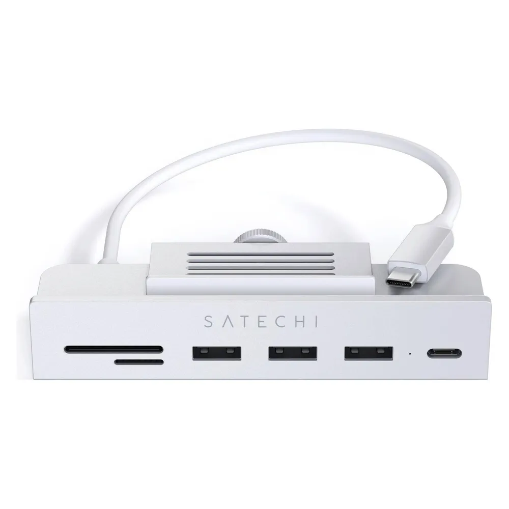 Satechi Aluminum USB-C Clamp Hub Pro für Apple iMac
