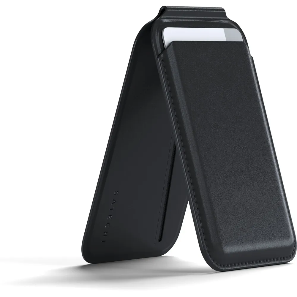 Satechi Magnetischer Wallet Stand MagSafe kompatibel, Schwarz
