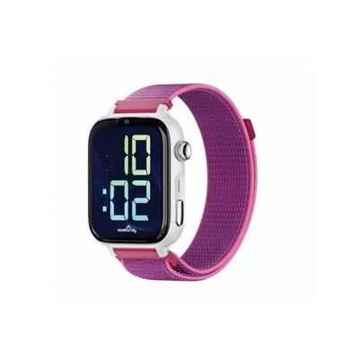 SaveFamily SaveWatch Plus 2 4G GPS 1,85" AMOLED Weiß IP68 Rosa Pulsuhr SOS Gorilla Glass