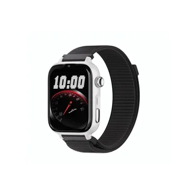 SaveFamily SaveWatch Plus 2 4G GPS 1.85" AMOLED Weiß-Schwarz M IP68 Herzfrequenz SOS
