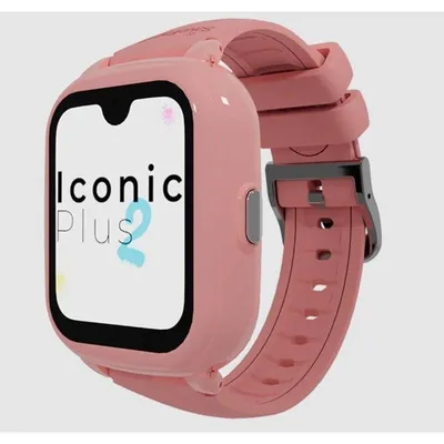 SaveFamily Iconic Plus 2 4G GPS WiFi 40mm Touchscreen Pink IP67 Kindergesundheit