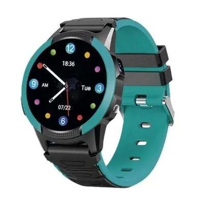 SaveFamily Slim 4G GPS 1.28" IPS Grün Einheitsgröße IP67 Kamera SOS-Knopf Kinder
