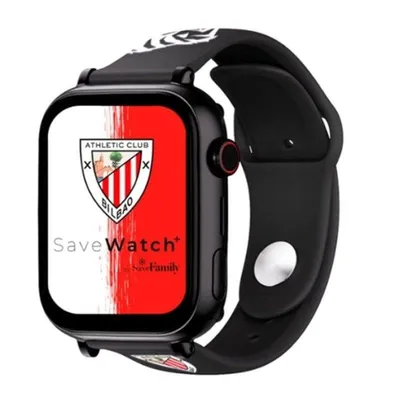SaveFamily Plus Smartwatch 4G GPS 40mm Digital Schwarz IP67 Gesichtserkennung SOS