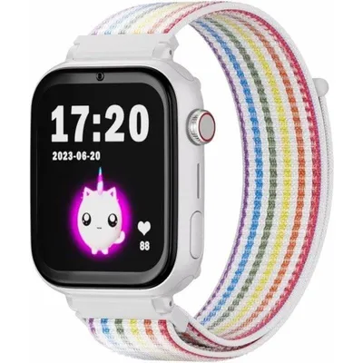SaveFamily Savewatch Plus 4G GPS 24,5mm FullHD Lila Wasserdicht IP67 Face Unlock Kindersmartwatch