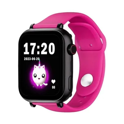 SaveFamily Plus Lollipop 4G GPS 40mm Digital Schwarz Fuchsia IP67 SOS Kindersicherung