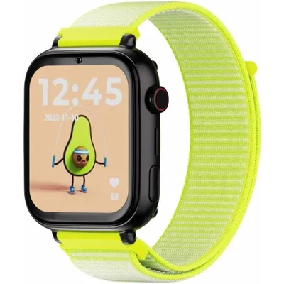 SaveFamily Savewatch Plus 4G GPS 1.85" FullHD Schwarz Gelb Wasserdicht IP67 Gesichtserkennung