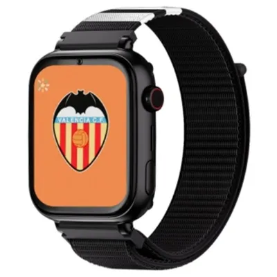 SaveFamily Plus Smartwatch Ed. Valencia Schwarz Schwarzes Stoffarmband Enthält keine SIM