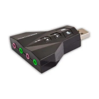 USB Soundkarte 7.1 Virtuell Savio AK-08