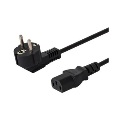 Netzkabel Savio CL-98 1,8m Schuko-IEC C13 Schwarz 3-polig