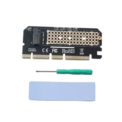 Savio PCI-E auf M.2 NVMe M-Key-Adapterkarte, NVMe-Standardkompatibilität