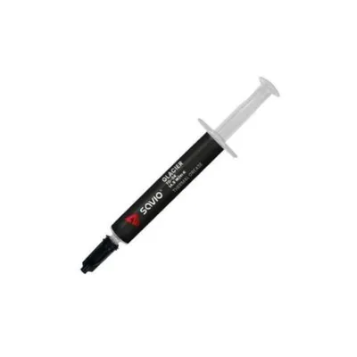 Wärmeleitpaste Savio Glacier TG-04 1g hohe Leitfähigkeit grau