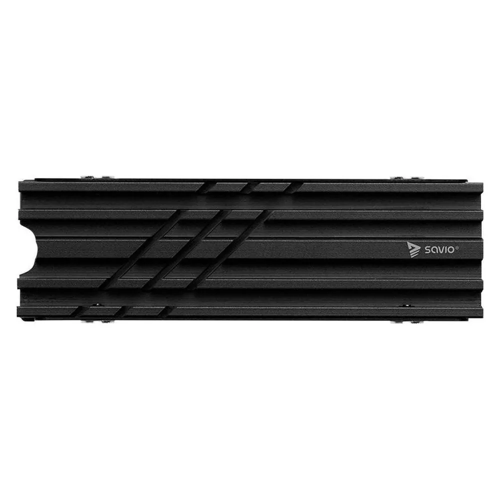 M.2 Kühler Savio AK-60 Schwarz Kompatibel mit PC und PS5 75x23x10 mm