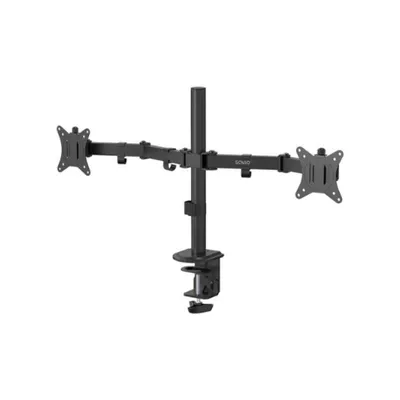 Monitorhalterung Savio UM-03 2 Monitore 17-32" Schwarz ABS/Metall
