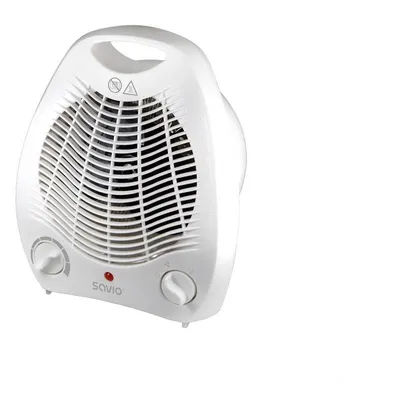 Heizlüfter Savio AD-02/W 2000 W Weiß Thermostat Kippschutz
