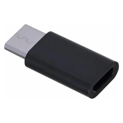Adapter Savio AK-31 Micro USB zu USB Typ C Schwarz kompakt