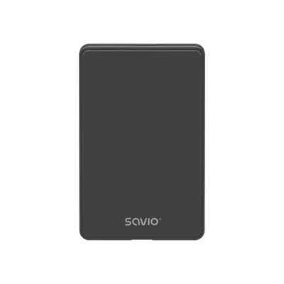 Festplattengehäuse Savio AK-65 2.5" SATA USB Schwarz Kompakt