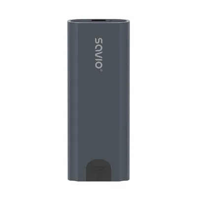 Caja PC Savio AK-67 M.2 SSD NVMe Aluminium Kompakt Grau USB 10 Gbit/s