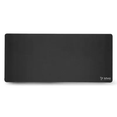 Mauspad Savio Black Edition Precision Control L 700x300x3 mm rutschfeste Basis Schwarz